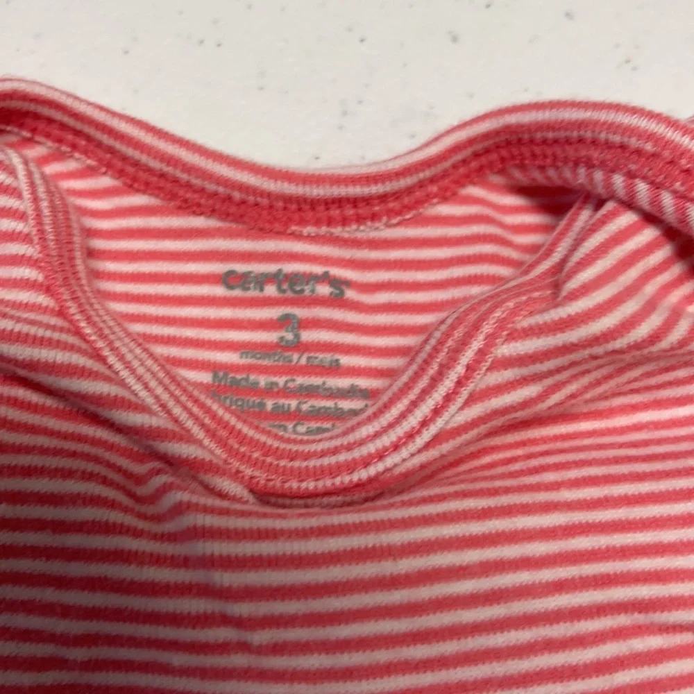 Bundle of 6 Carter’s Infant Girls Clothing